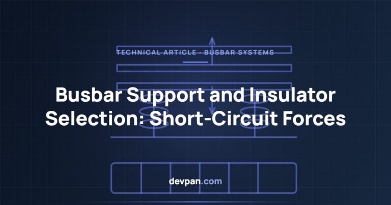 Busbar Support and Insulator Selection: Short-Circuit Forces