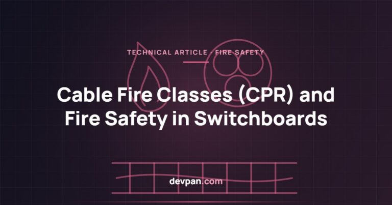 Cable Fire Classes (CPR) and Fire Safety in Switchboards