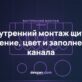 Техническая обложка с поперечным сечением кабель-канала, расположением проводников и коэффициентом заполнения внутри щита