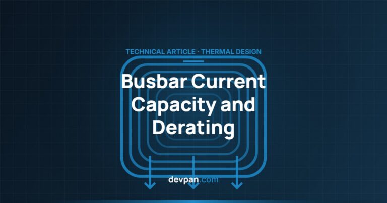 Busbar Derating Calculation: How to Correct Current Carrying Capacity