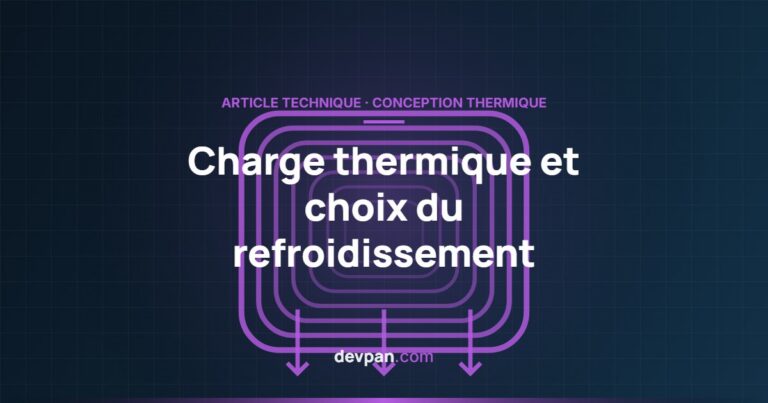 Calcul de la charge thermique d&rsquo;un tableau et choix du refroidissement