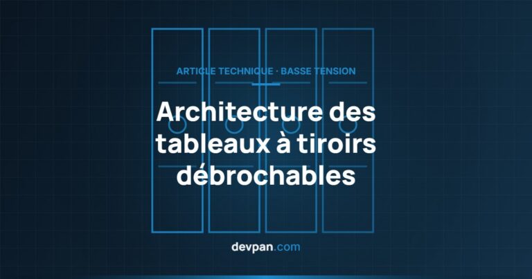 Tableau à tiroirs débrochables : principe et domaines d’emploi