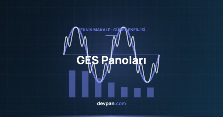 GES Panosu: DC String Koruma, DC Parafudr ve AC Dağıtım