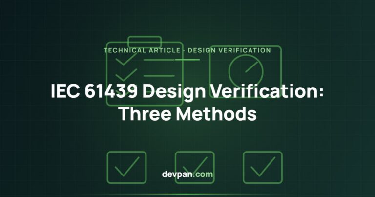 IEC 61439 Design Verification: Testing, Comparison and Assessment
