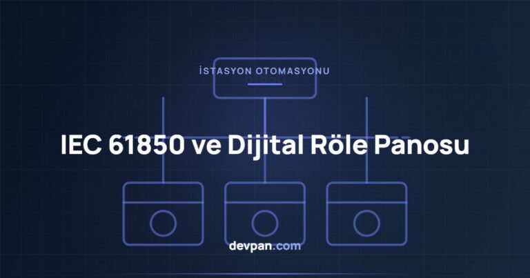 IEC 61850 İstasyon Otomasyonu: Dijital Röle Panosu ve GOOSE Mimarisi