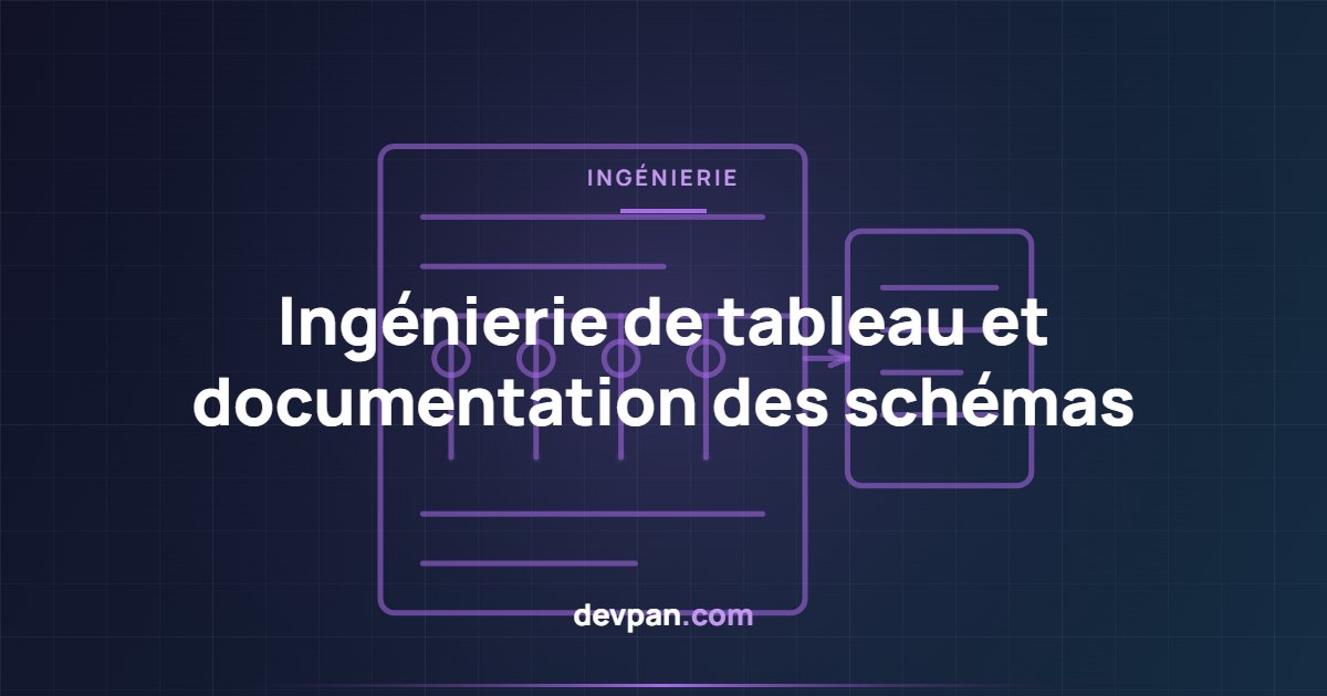 Structure des schémas unifilaire, de commande et du plan de bornier en ingénierie de tableau