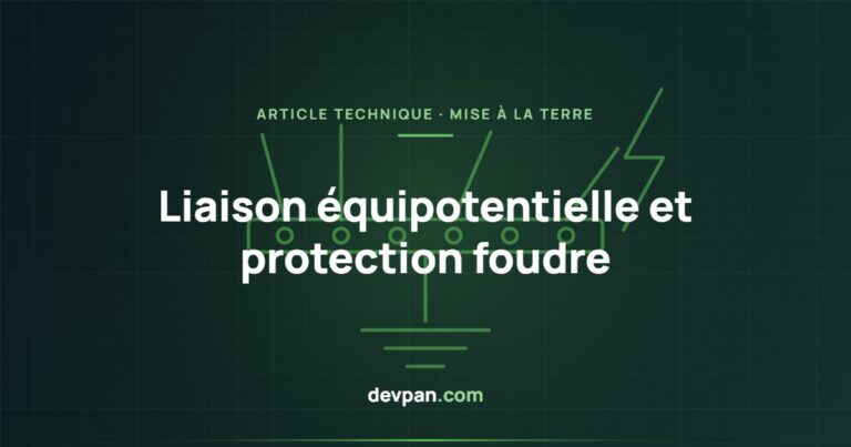 Liaison équipotentielle et protection foudre : l’interface côté tableau