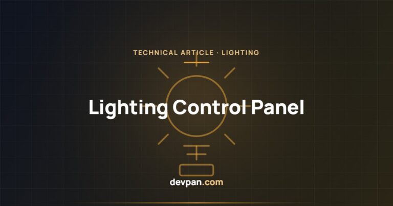 Lighting Control Panel: Contactors, Astronomical Timers and DALI
