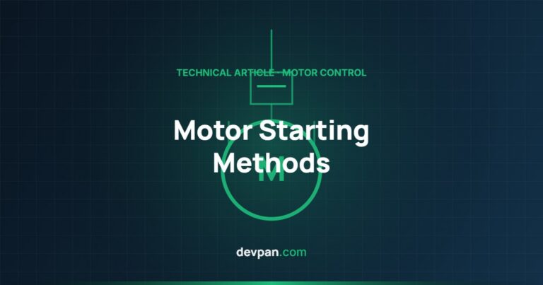 Motor Starting Methods: DOL, Star-Delta, Soft Starter and VFD