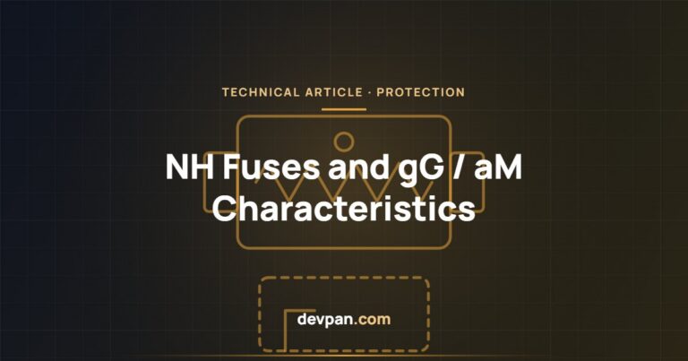 NH Fuse Selection: gG and aM Characteristics and Size Classes