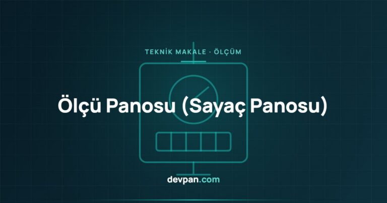 Ölçü Panosu (Sayaç Panosu): Şebeke Bağlantısı, Mühürleme ve Ölçüm Doğruluğu