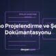 Pano projelendirmede tek hat şeması, kumanda şeması ve klemens planı sayfa yapısı