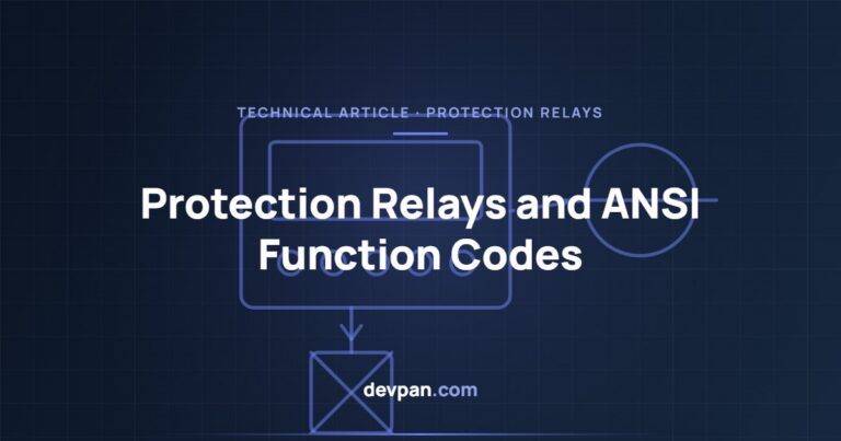 Protection Relays and ANSI Codes: 50/51, 27/59 and 87 Functions