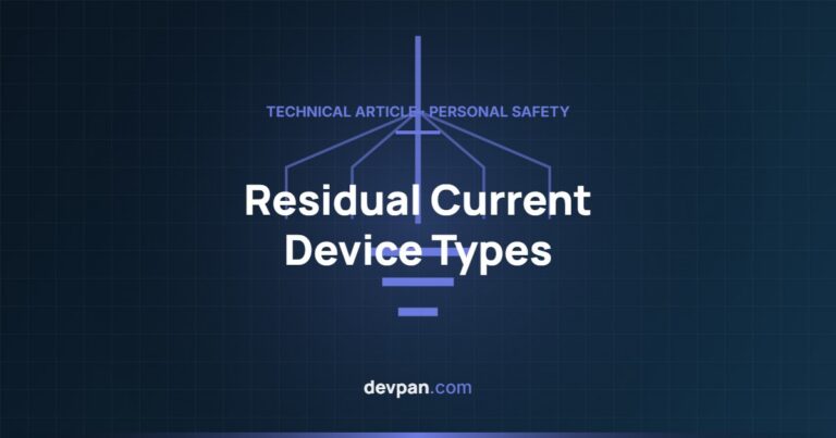 Residual Current Device Types: The Difference Between AC, A, F and B