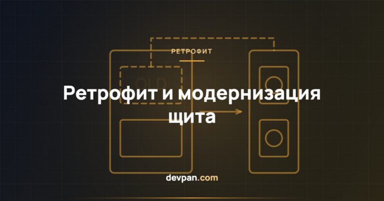 Ретрофит и модернизация щита: замена выключателей и продление ресурса
