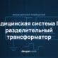 Щит медицинской системы IT операционной с разделительным трансформатором и устройством контроля изоляции