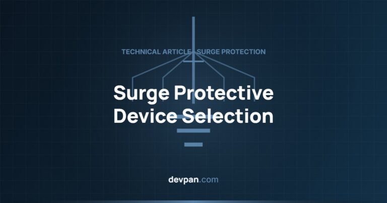 Surge Protective Device (SPD) Selection: Type 1, Type 2 and Type 3