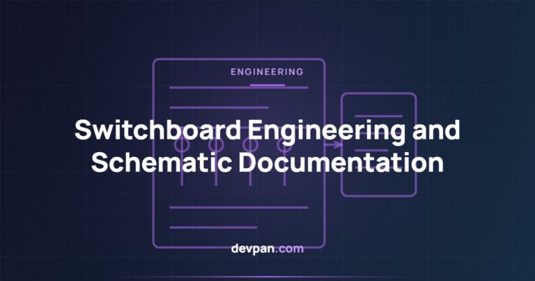 Switchboard Engineering and Schematic Documentation: Single Line, Terminals and Cable Schedule