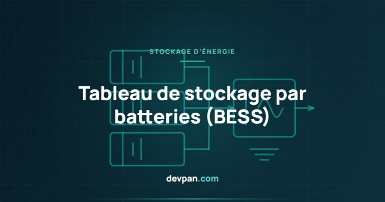Tableau de stockage par batteries (BESS) : protection DC, interface PCS et sécurité
