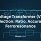 Voltage transformer connection with measuring, protection and residual voltage windings – Devpan