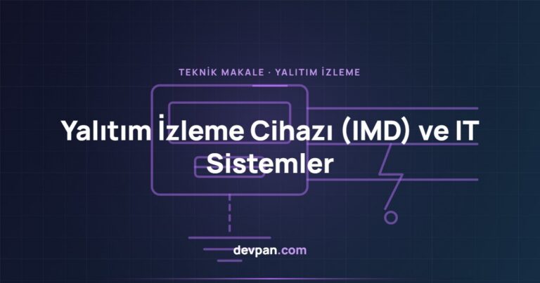 Yalıtım İzleme Cihazı (IMD): IT Sistemlerde İlk Arızayı Bulmak