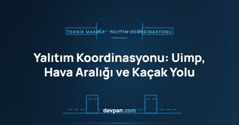 Panolarda Yalıtım Koordinasyonu: Uimp, Hava Aralığı ve Kaçak Yolu