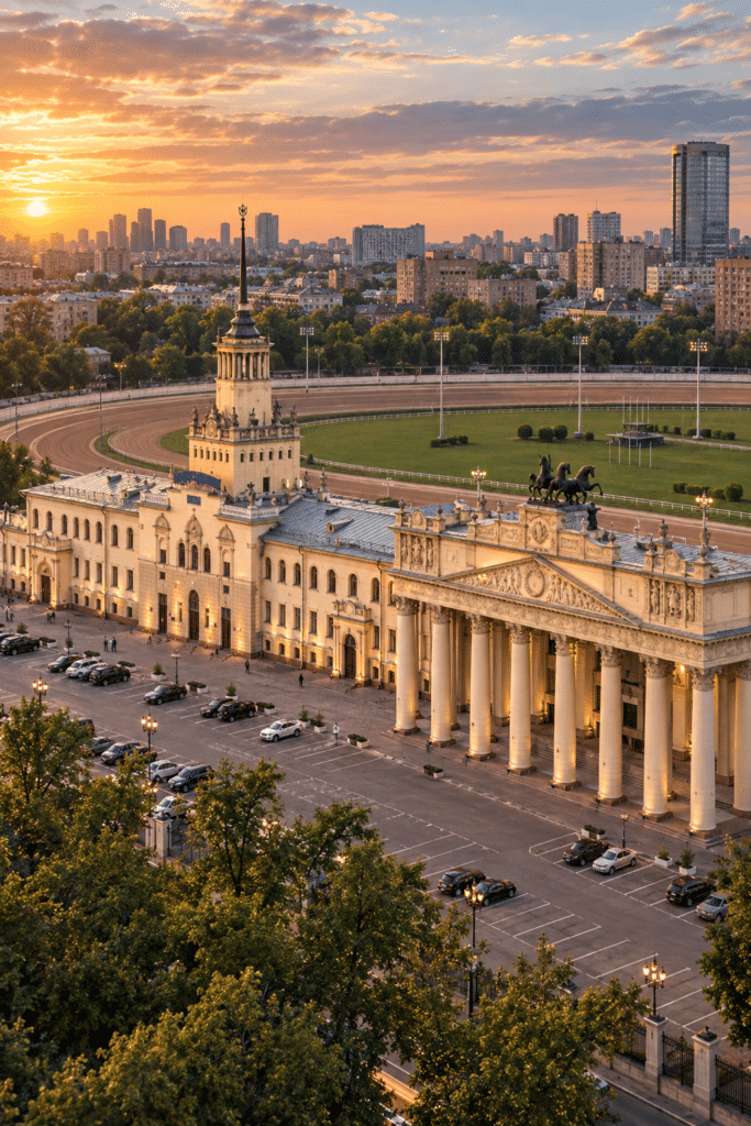 Hippodrome de Moscou — Complexe sportif, Moscou, Russie — Devpan