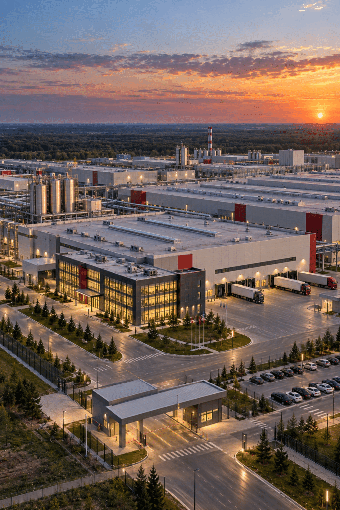 Main Production Facility Project — Manufacturing plant, Russia — Devpan