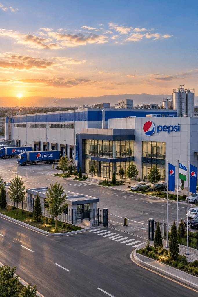 Pepsi Factory, Uzbekistan — Devpan