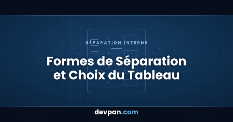 Qu&rsquo;est-ce que la forme de séparation ? Guide des formes 1, 2, 3 et 4 dans les tableaux basse tension
