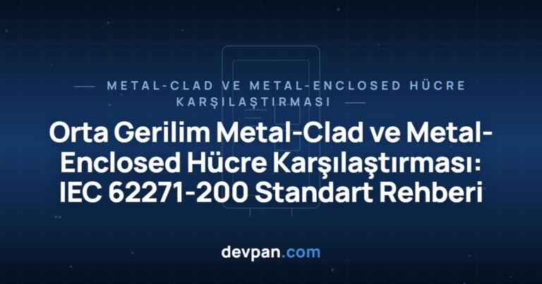 Orta Gerilim Metal-Clad ve Metal-Enclosed Hücre Karşılaştırması: IEC 62271-200 Standart Rehberi