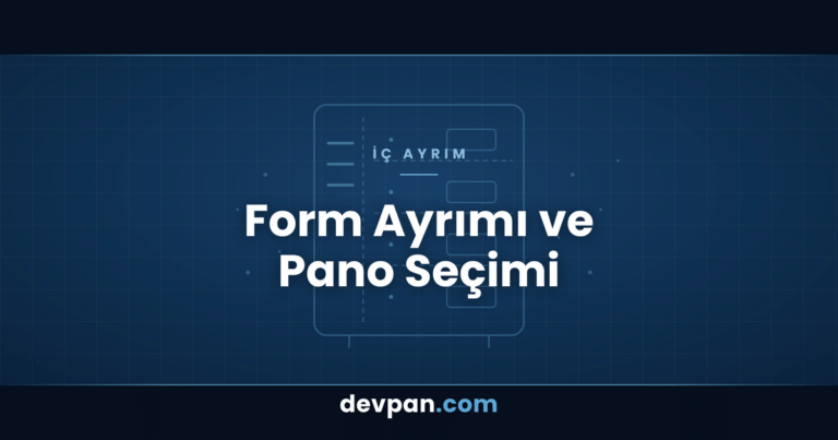 Form Ayrımı Nedir? Alçak Gerilim Panolarında Form 1, 2, 3 ve 4 İç Ayrım Rehberi